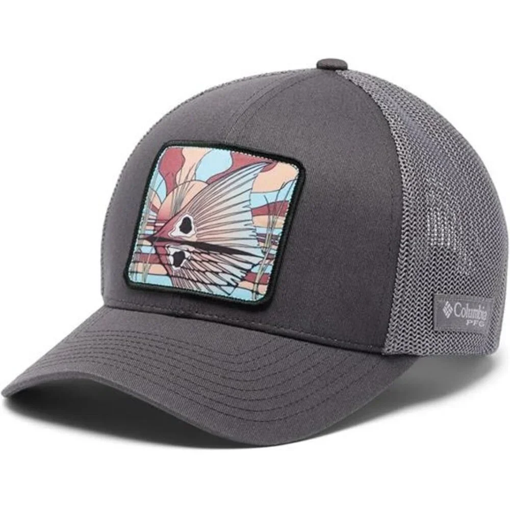 Mens Mesh Baseball Cap Fitted Flexfit Hat Outdoor Fishing Hat Cotton